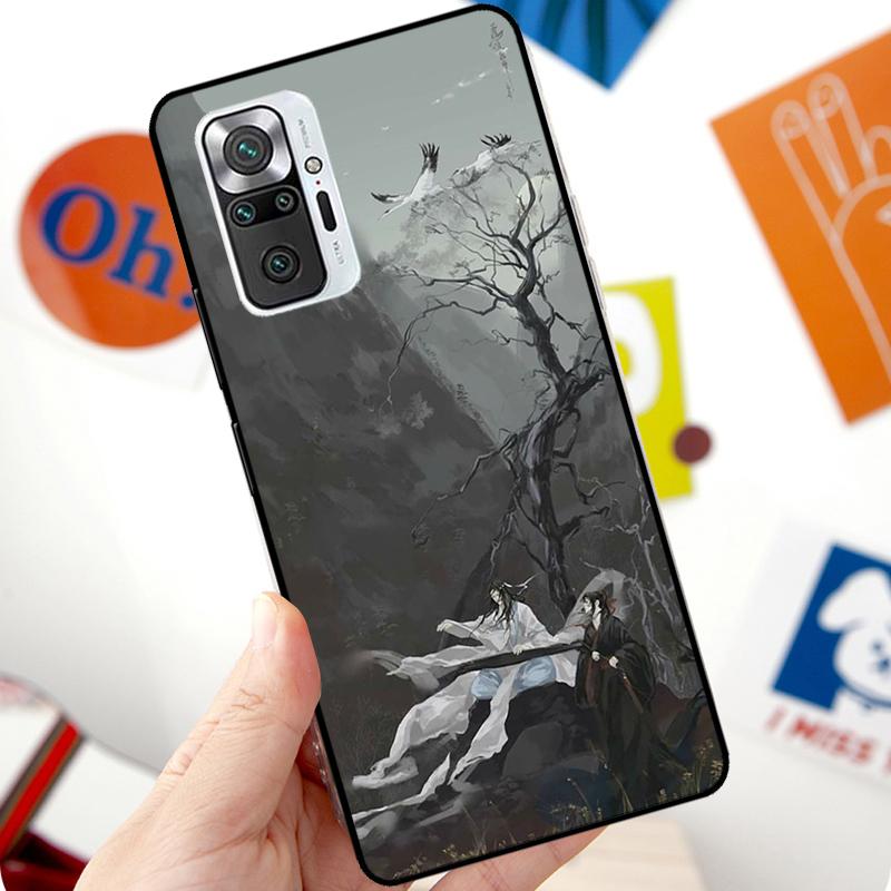 Anime Mo Dao Zu Shi Case For Xiaomi Redmi Note 12 Pro 11 8 9 10 Pro 9S 10S 11S 12S Redmi 12C 10C 9C 10A Cover