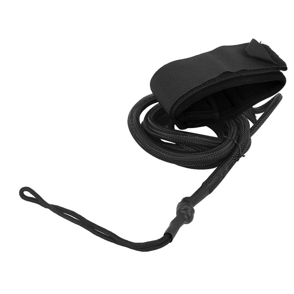 Surfing Kayak Leash Rope Boat Safety Paddle Hand Rope for Surfboard Surfing AccessoriesBlack