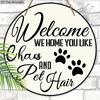 Rustic Wooden Welcome Sign - Simple Decorative Plaque for Home, Room, and Holiday Decor, Indoor and Outdoor Use