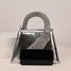New women's bag bring diamond-encrusted French fairy bag super flash rhinestone trapezoidal bag shoulder messenger handbag