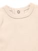 Organic Long Sleeve Bodysuit for Babies Oatmeal [L'ovedbaby] nay-331 6-9M (6-9 months)