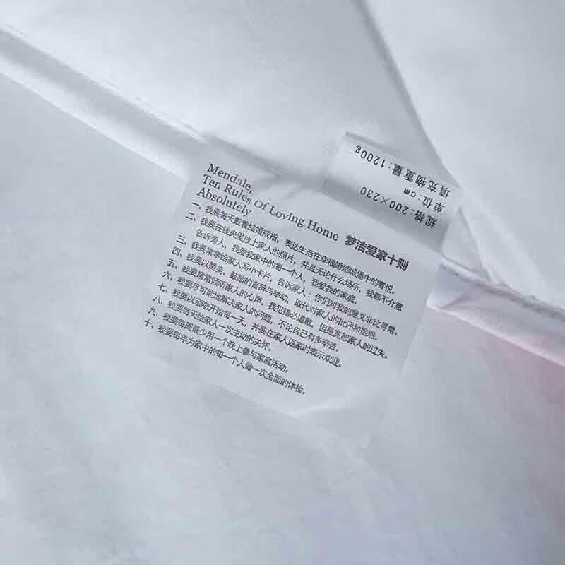 Mengjie Supermjukt Modulärt Täcke av Nanopärlfiber