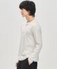 Prairie Henley Neck Ribbed Long Sleeve (Ivory)