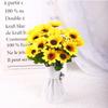 1Pcs Artificial Sunflowers Silk Fake Flowers Floral Bouquet For Home Living Room Decor Wedding Handheld Prop Table Centerpiece