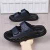 Fashion Men's Slippers Indoor Outdoor Sandals Beach Comfortable Soft Slides Men Casual Shoes Flip-flops Home Slippers Sandals Outdoor