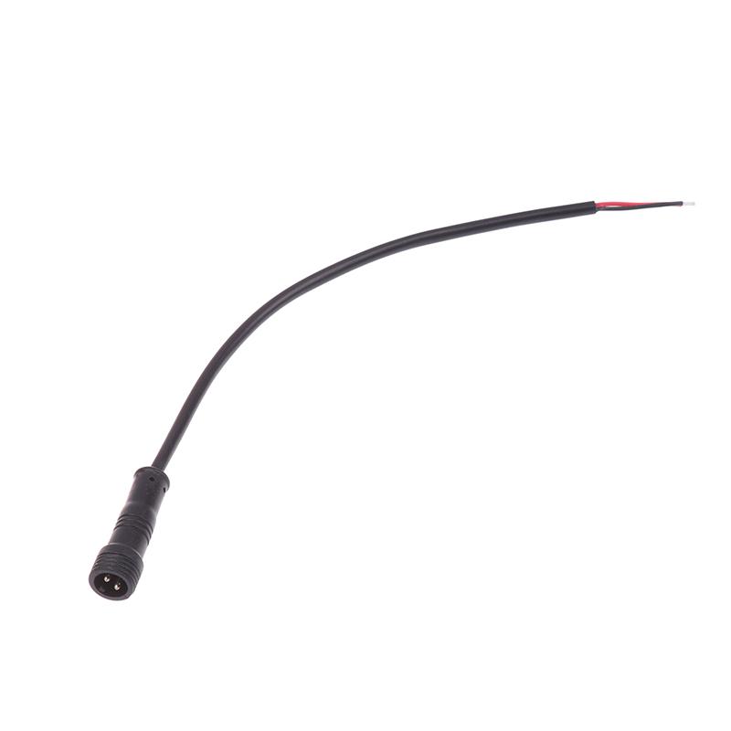 2Pin 3Pin 4Pin Male Cable Wire Plug Led Connector Jack Black Cable Wear Resistant Wire For Car Waterproof Socket Power Cord