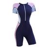Costume da Bagno Sportivo Dimagrante da Donna a Mezza Manica, Costume da Bagno per Spiaggia e Sorgenti Termali che Copre la Pancia