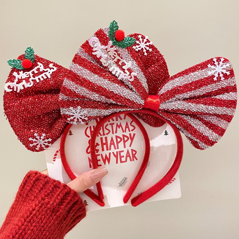 Mori Style Reindeer Antler Headband: Cute Christmas Hair Clip for Women & Kids