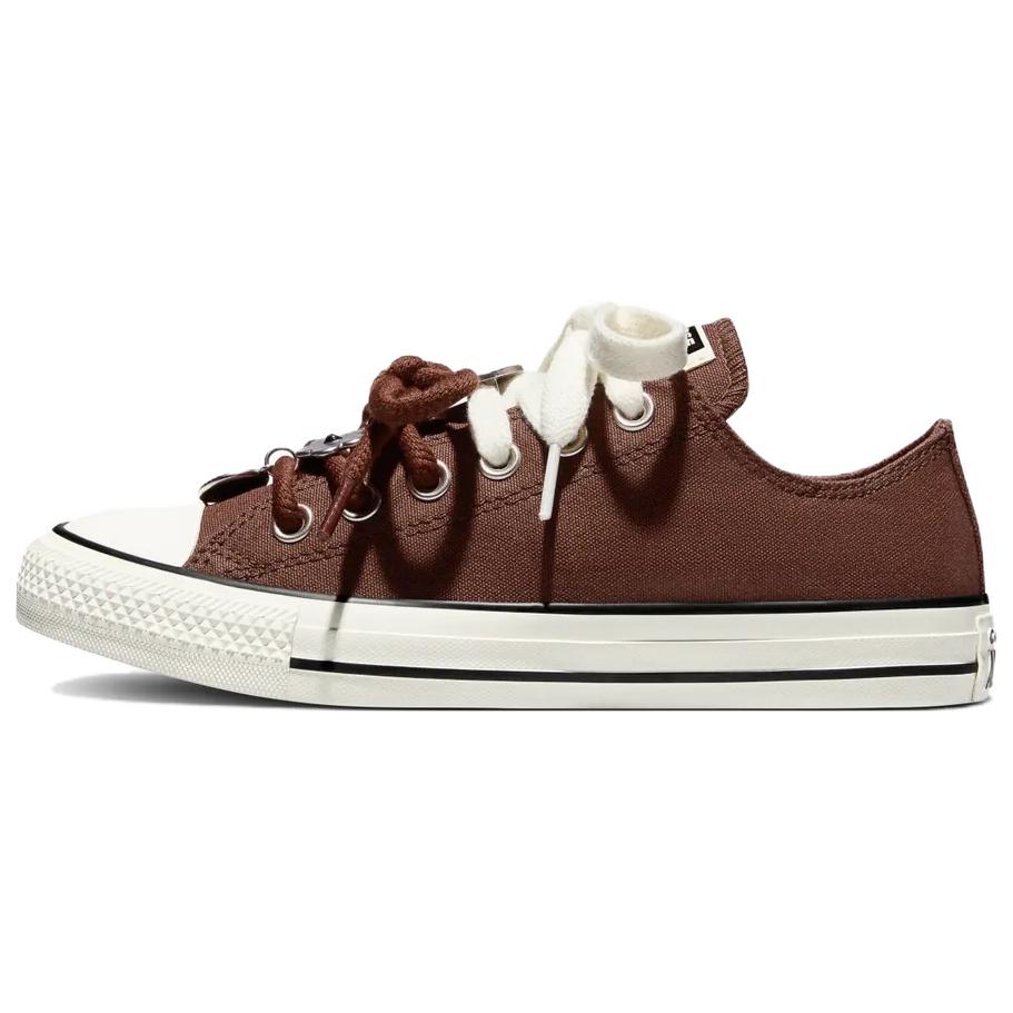 Converse Chuck Taylor All Star Charm Comfortable Versatile Canvas Shoes Women sneakers Dark-Brown A23868C