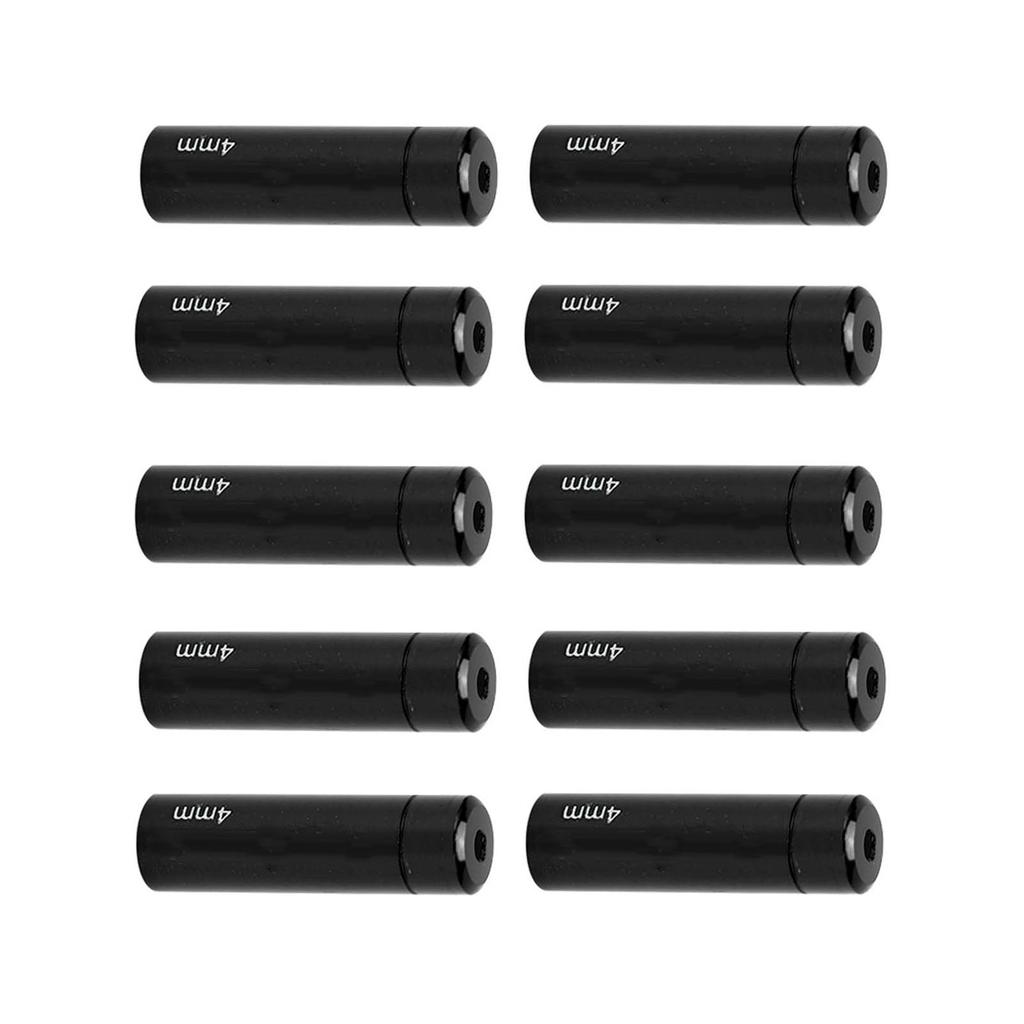 10Pcs Fahrrad Shift Kabel End Kappen Aluminium Legierung 4mm Shift Kabel End Kappen für Straße Berg