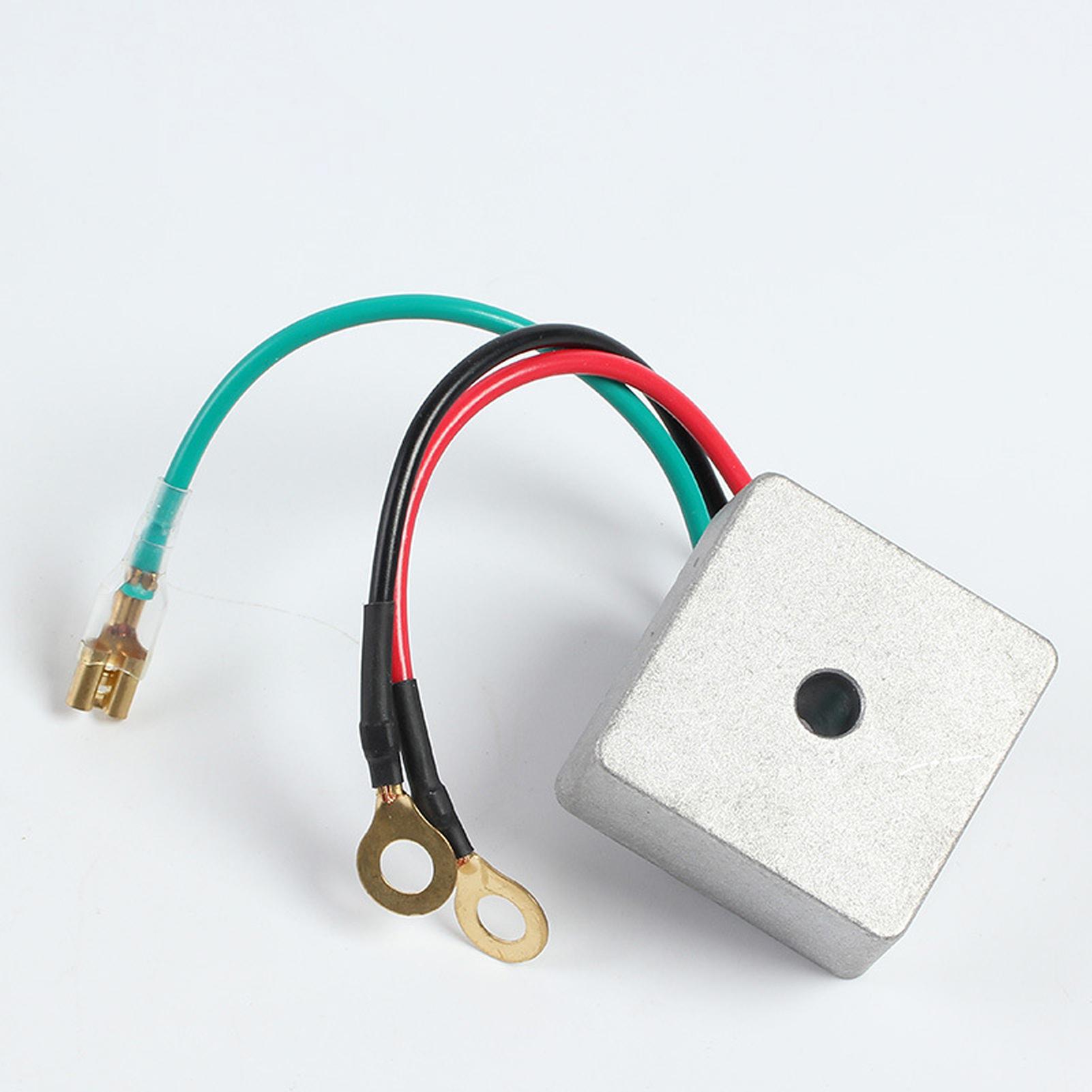 

Voltage Regulator Aluminum Voltage Stabilizer Rectifier 27739G01 27739 G01 Replacement for Golf Cart Kart ClubCar 1990 серебряный