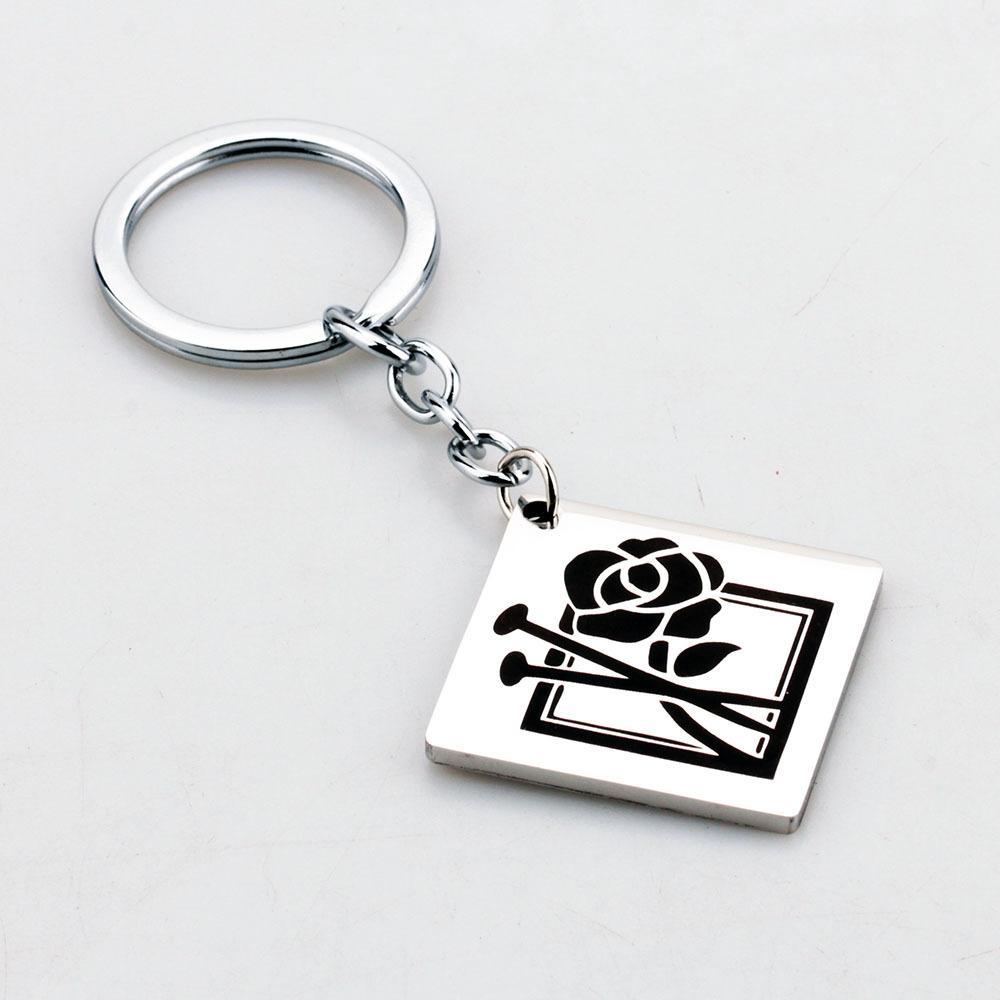 Personnage Jujutsu Kaisen Gojo Satoru Fushiguro Megumi motif anime créatif accessoire périphérique nouveau élégant décoratif porte-clés portable 3.5cm white