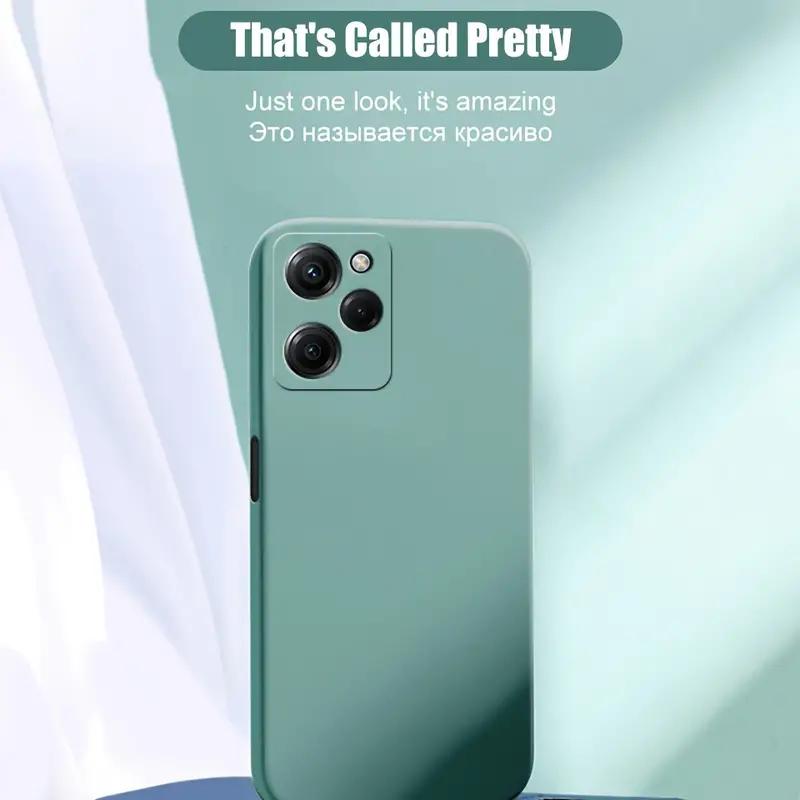 Liquid Silicone Case For Xiaomi Redmi 12 12C 13C Shockproof Case For Redmi Note 12 Pro Plus Note 12S 4G Note 12 5G 4G Note12 Pro+ 5G Phone Cover