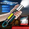 High Power Led Flashlight Powerful Type-C Rechargeable Light Telescopic Zoom Torch For Outdoor Camping Hiking Fishing Lamp