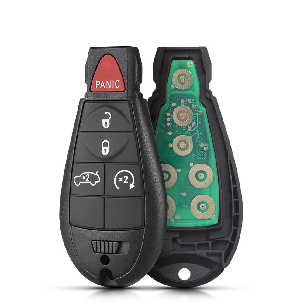 Dandkey 433Mhz IYZ-C01C M3N5WY783X Remote Smart Key For Chrysler Jeep Dodge Vehicle Charger Challenger Durango Grand Caravan Fob