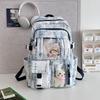 School bag female large capacity student backpack junior high school girl high school student casual computer backpack