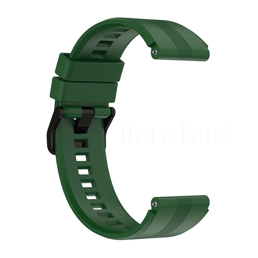 Bracelet 22MM WatchStrap For Honor Watch GS3 SmartWatch Watchband For HONOR Watch GS 3 Strap WristBand Silicone + Screen Case