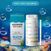 100PCS Aquarium Testing Set for Freshwater Saltwater Pond Test Strips for Fish Tank Testing PH Nitrites Alkalinity