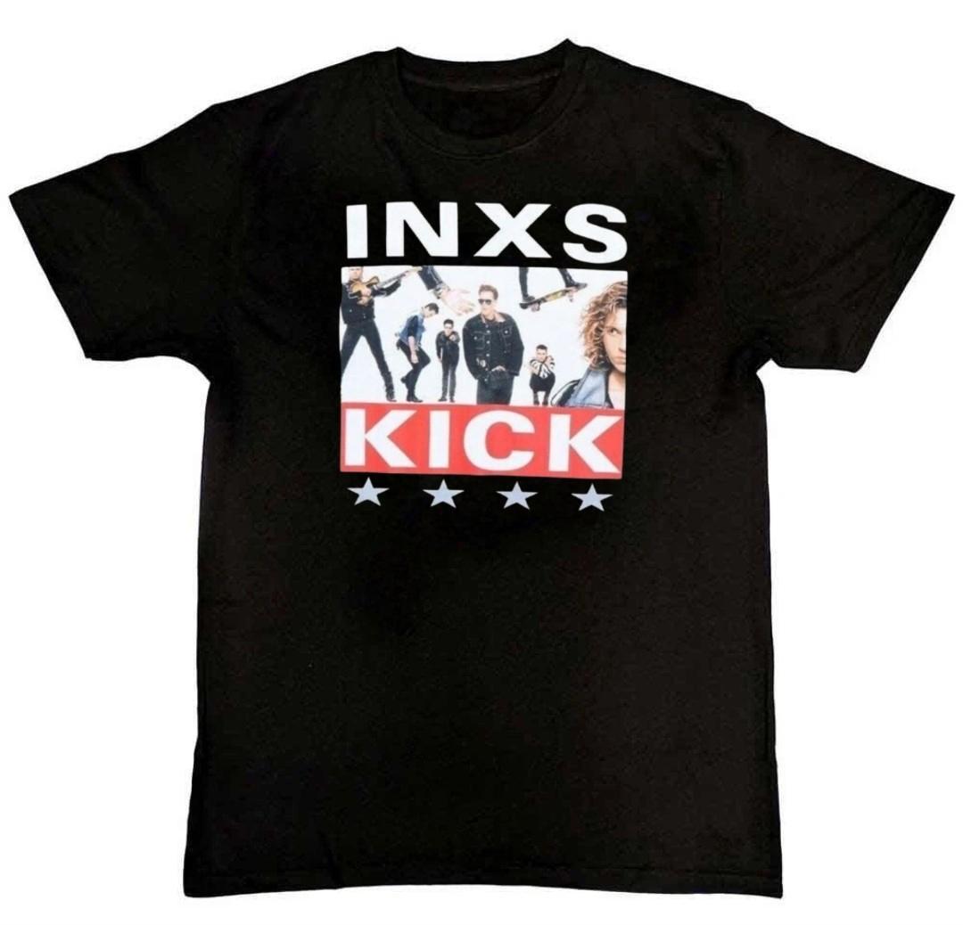 INXS Kick Album Cover Music Retro Graphic Print Mens T-Shirt S-4XL L