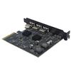 10Gbps USB3.2 PCI-E 4X Expansion Card with Asmedia ASM3142 - 5 Ports, Type-C