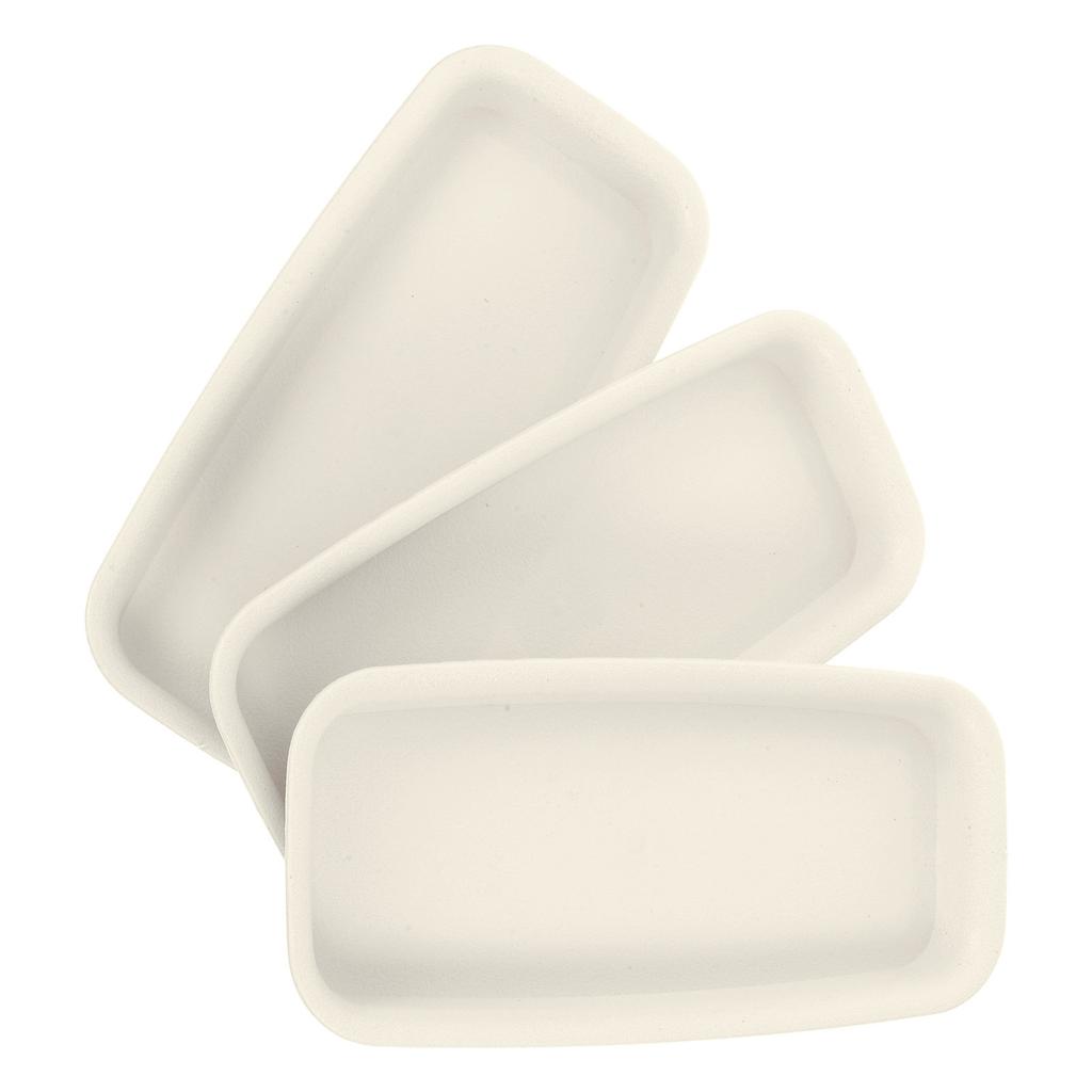 3Pcs Professional Flowerpot Water Trays Sturdy Plastic Gardening Flowerpot Bottom Trays Anti-Leakage Plant Pot Water Plates