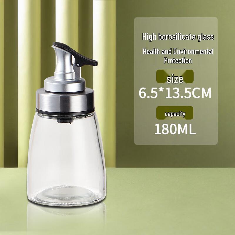 Dorian Glass Oil & Vinegar Dispenser Bottles
