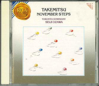 

CD TORU TAKEMITSU - November Steps BVCC5048 BMG Japan Classical Used