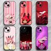 Edgy American Cartoon H-Hazbin Hotel Phone Case Phone Case Soft Packaging Lightweight For iPhone17 16 15 14 13ProMax