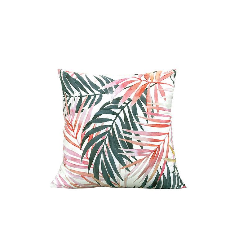 Квадратная наволочка 1 шт подушка для спальни гостиной дивана персиковая кожа наволочка для поддержки талии в автомобиле 4545cm 628₽