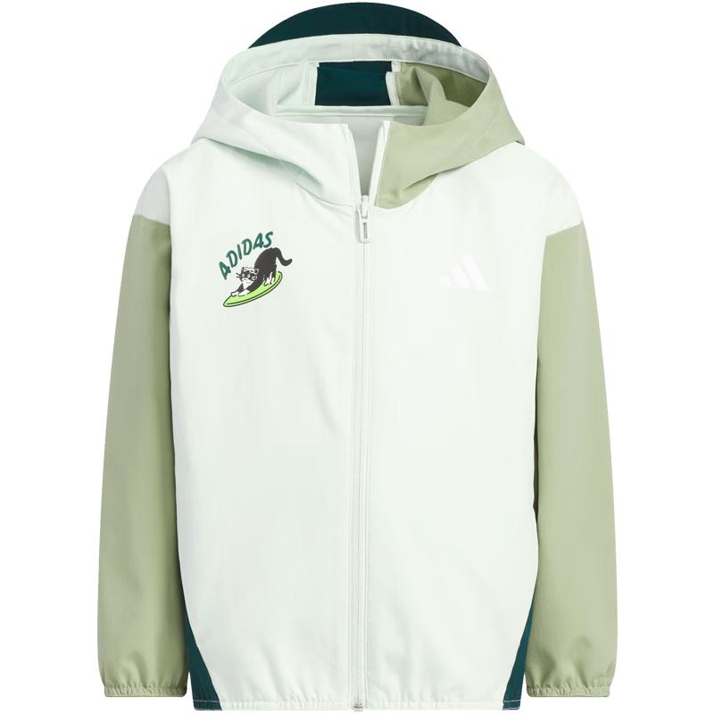 

Adidas Boys Fun Print Lightweight Hooded Jacket 128