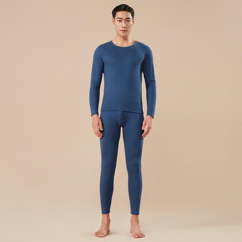 New Seamless Thermal Underwear Set Men Women Fleece Lined With Cashmere Silk Winter Warm Base Layer Long Johns Solid
