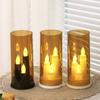 Taper LED Flameless Candle Flickering Battery Operated Candle Electronic Candle Light  Home Décor