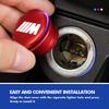 SNYK1 Car Cigarette Lighter Dustproof Cigarette Lighter Interface Cover For BMW M Performance Alpina M3 M5 M6 X1 X3 X4 X5 G20