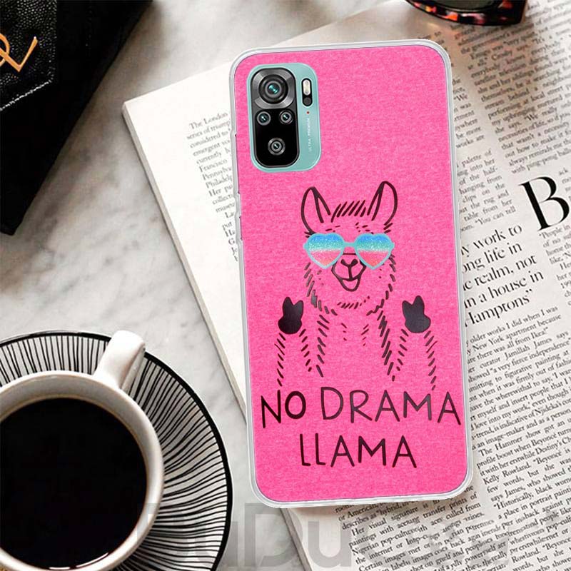 Lama Llama Alpacas Cover For Xiaomi Redmi Note 14 13 12S 12 11 Pro Plus Phone Case 11S 10S 10 11E 11T 14Pro 13Pro Print Coque No