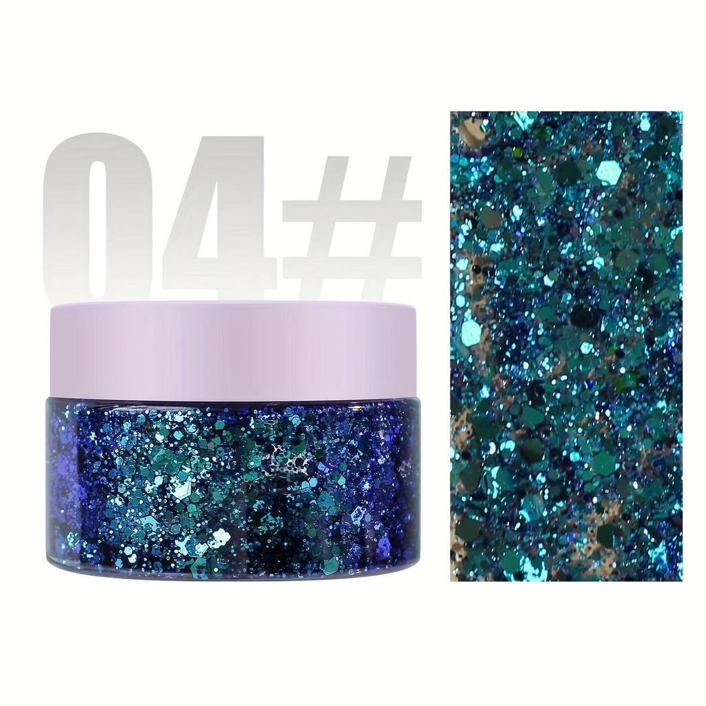 Chameleon Body Sequins Halloween Color-changing Glitter Highlighter Eyeshadow
