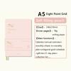 Kinbor A5 Efficient Planner Notebook,2 Days per Page with Habit Tracker,To-Do Lists&Time Management for Workplace, College