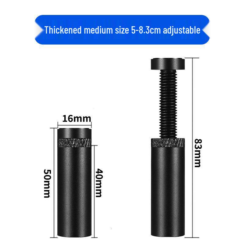 Telescopic All-Aluminum Magnetic GPU Support Bracket for RTX 4090/3070 - Anti-Bending, Adjustable.