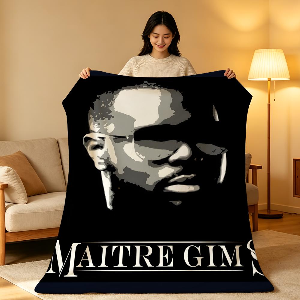 Music G-Gims Throw  High-Density Short Plush Blanket Soft Skin-Friendly For Sofa Nap Air-Conditioned Room