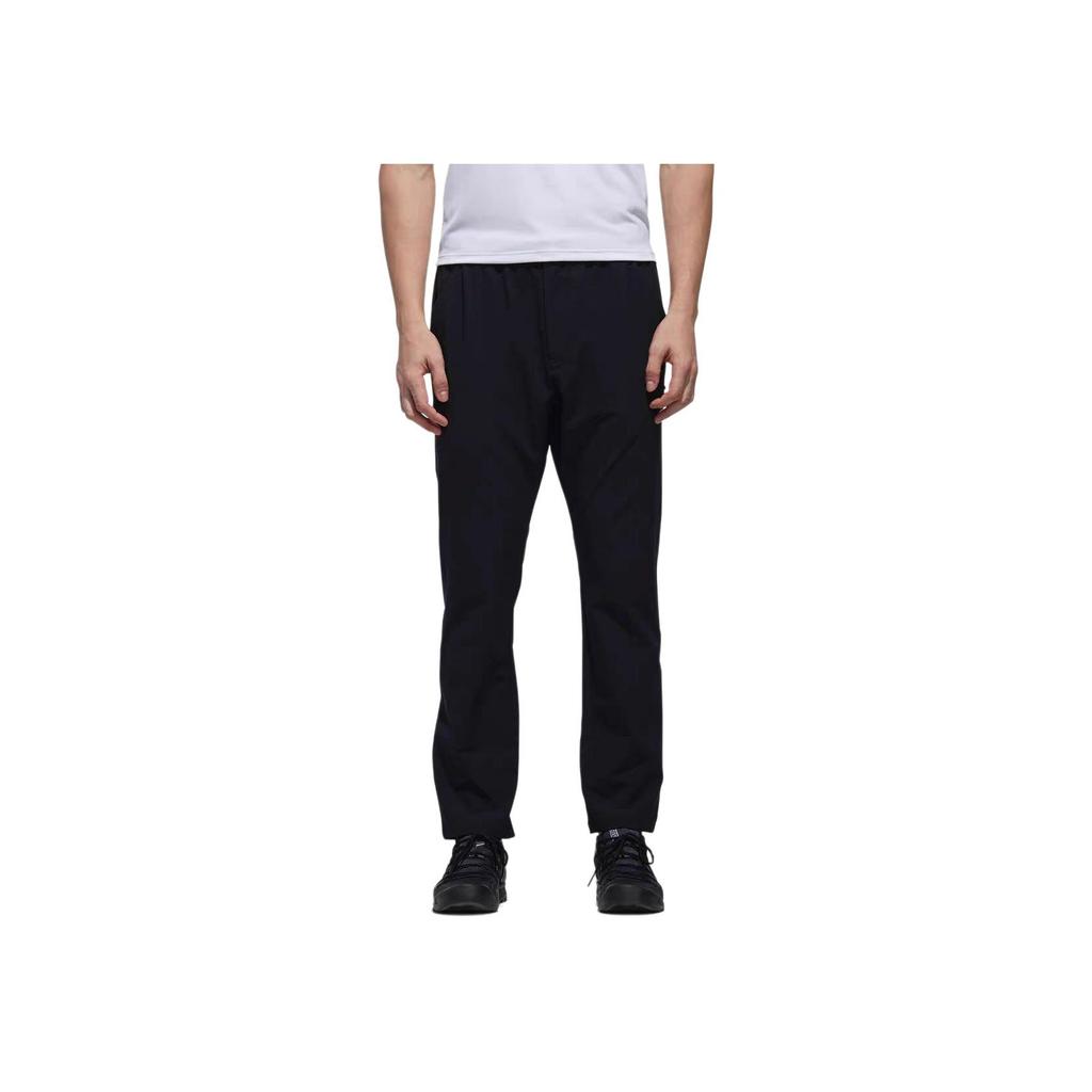 Adidas Cuffed Sports Solid Color Moisture-Wicking Casual Pants Men Pants Black DW3771