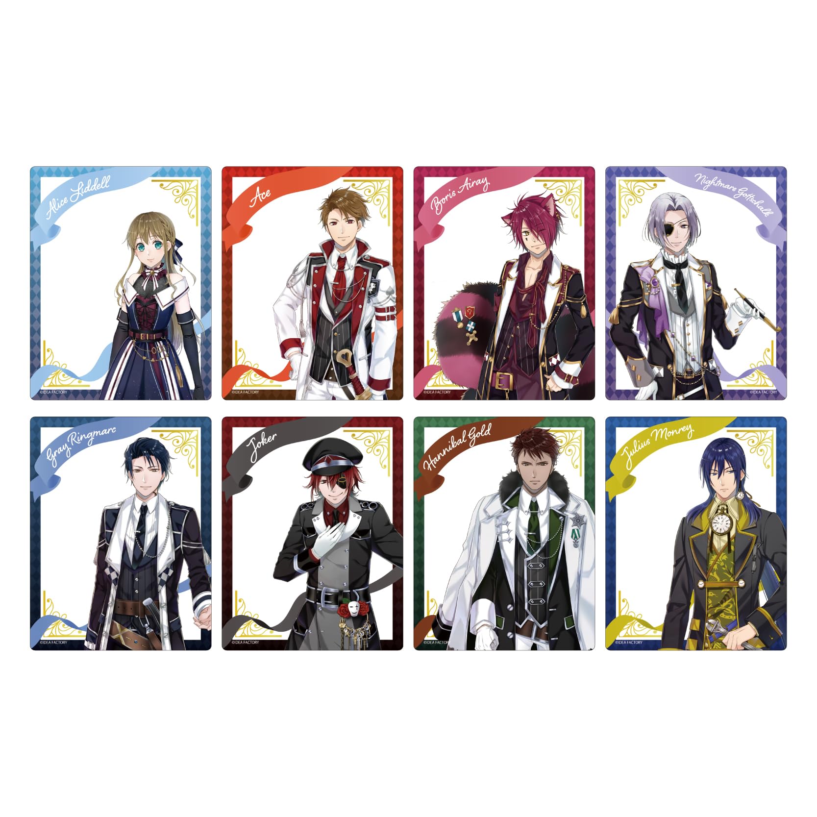 

Alice in the Country of Spades 02 [Official Illustration] Acrylic Card 8-Piece Box
