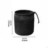 Camping Cookware Bag Pouch Cutlery Storage Utensil with Drawstring Made of Polyester for Outdoor