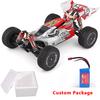 Wltoys 144001 1/14 2.4g 4wd High Speed Racing Rc Car Vehicle Models 60km/h (custom Package) No Color
