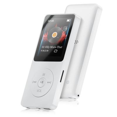 MUDKAGU MP3 Bluetooth Wired and Includes 32GB Memory To 6 Equalizer HIFI Sound Adjustable Compact and Direct FM Photo Alarm Perfect for and Language