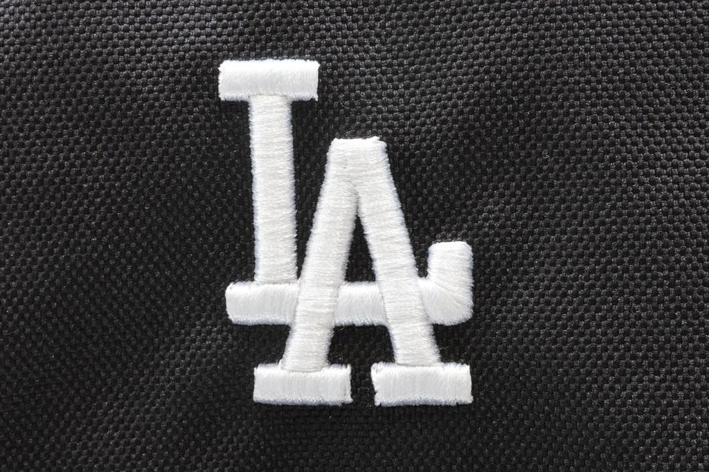 Major League Baseball Backpack MBBK121 LA 44cm 33cm 17cm deep Black, tall, wide,