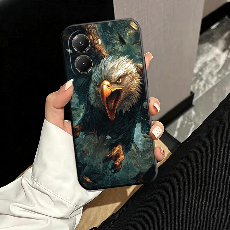 Bald Eagle Cool Soft Phone Case for Xiaomi Poco X5 X6 X7 X8 Pro Max X3 F7 F8 Ultra M8 M7 M6 M5 Redmi 15 15C 14C 13C 12C X4 F6