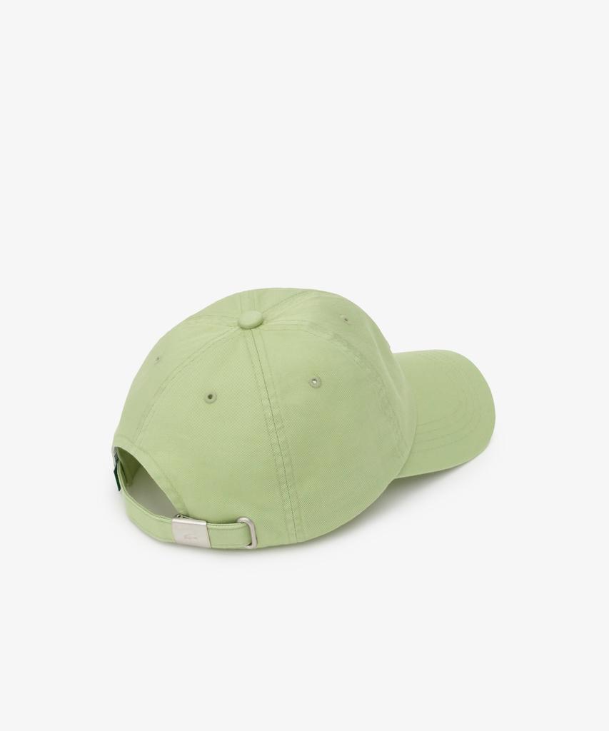 LACOSTE Unisex Washed Basic Color Croc Ball Cap Rk209E-56G Uyb