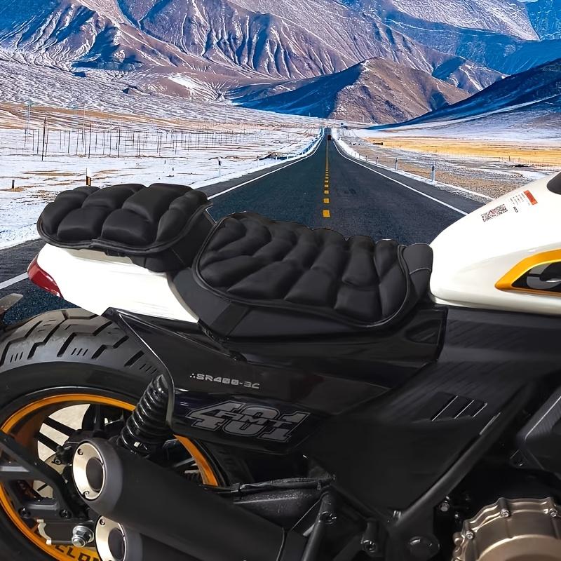 2pcs 3D Comfort Gel Seat Cushion | Motorcycle Fit Saddle for Seats Breathable Universal Shock Absorbing Seat Cover Advanced Mountain Bike Gel Pad