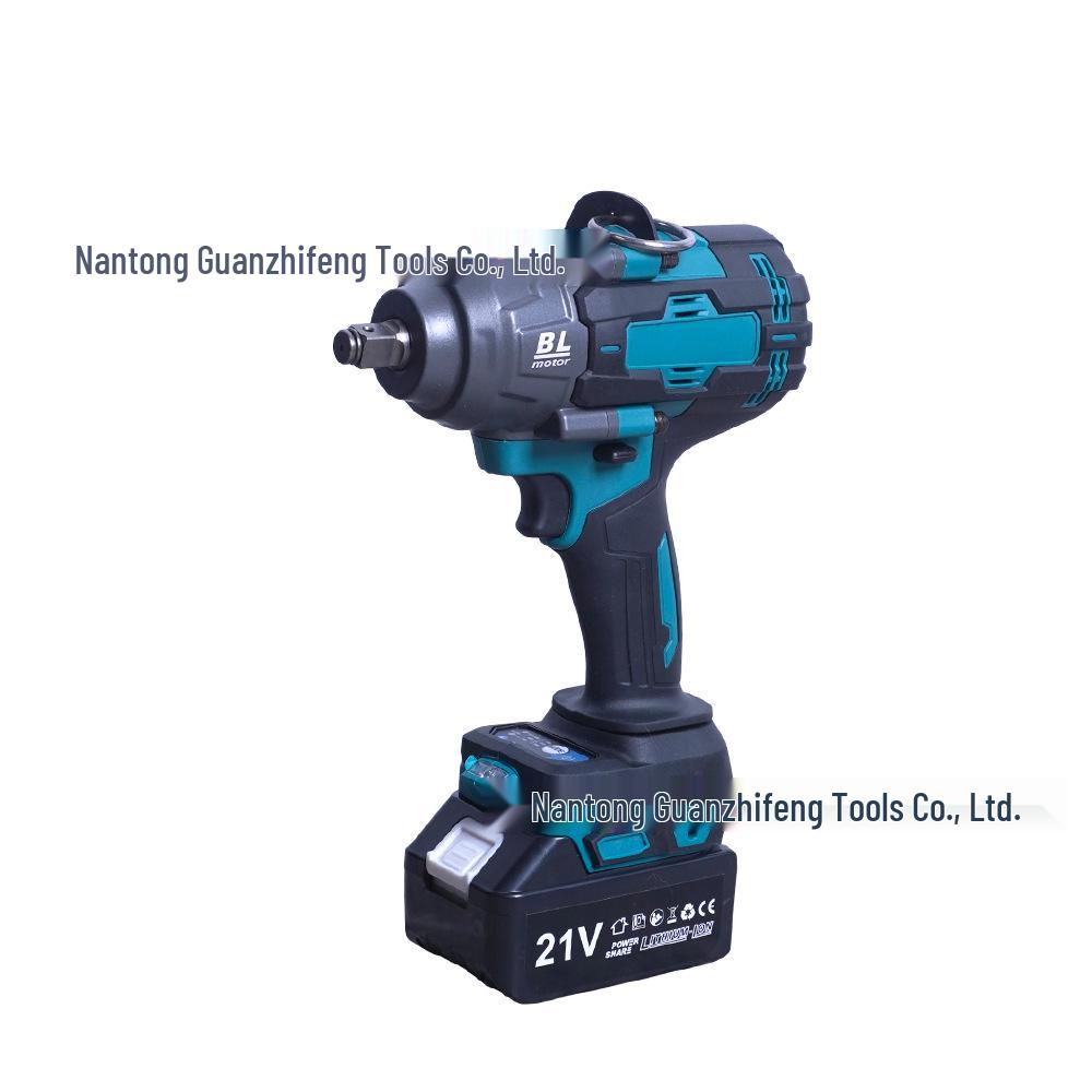 Brushless Lithium Battery Impact Wrench 800N High Torque for Auto Repair and Construction Workers