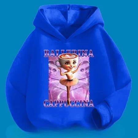 Autumn Winter Brainrot Kids Hoodies Cartoon Pattern Children Sweatshirt Tung Tung Sahur Casual Long Sleeve Tops Youth Clothing
