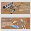 1/2pcs Transparent Acrylic Makeup Brush Storage Rack Desktop Brush Eyeliner Pen Storage Stand Mother's Day Valentine's Day Gift